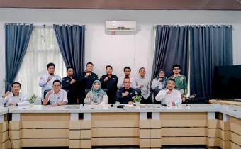 Bawaslu Provinsi Lampung beraudiensi dengan Fakultas Syariah UIN Raden Intan Lampung pada Senin (6/7).
