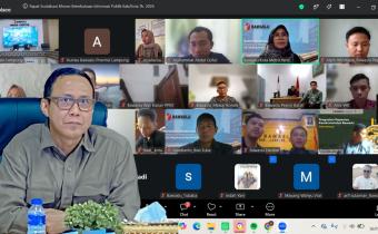 Bawaslu Provinsi Lampung menggelar Sosialisasi Monitoring dan Evaluasi (Monev) Keterbukaan Informasi Publik Bawaslu Kabupaten/Kota se-Provinsi Lampung Tahun 2026 secara daring melalui Zoom Meeting, Kamis (16/07).