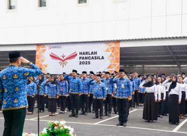upacara peringatan Hari Lahir Pancasila