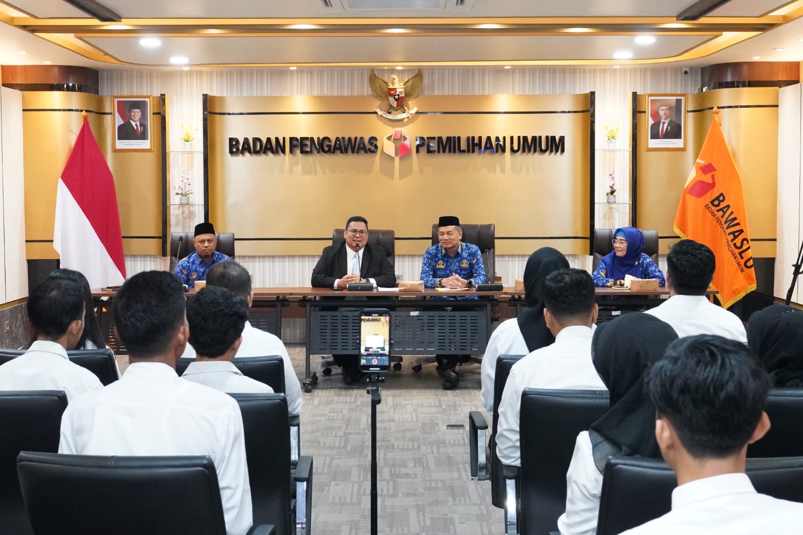 acara pengarahan CPNS Bawaslu