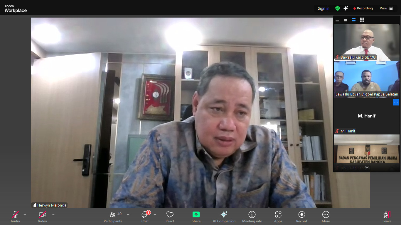 rapat daring