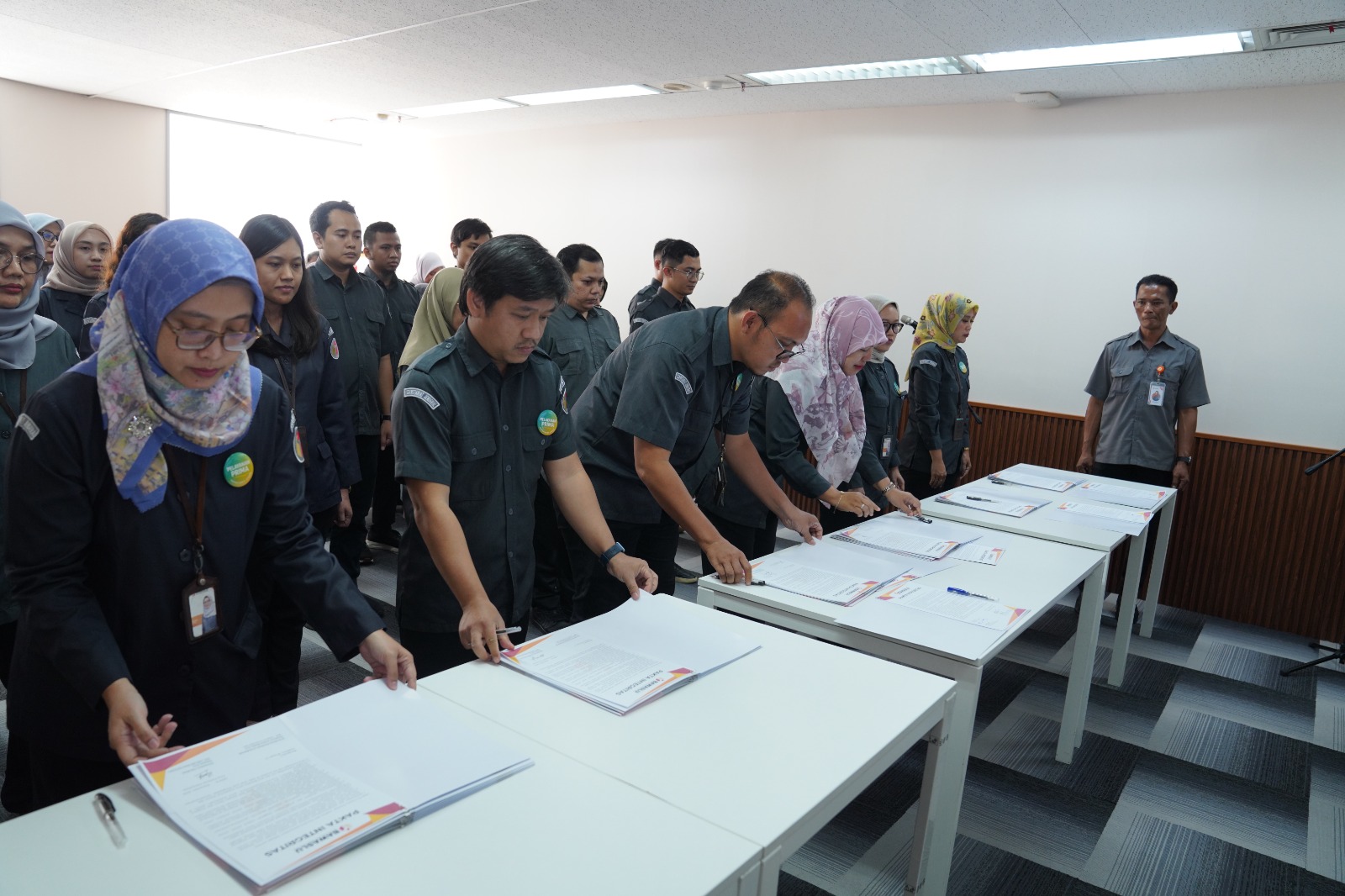 Pencanangan Pembangunan Zona Integritas Inspektorat Utama menuju WBK/WBBM