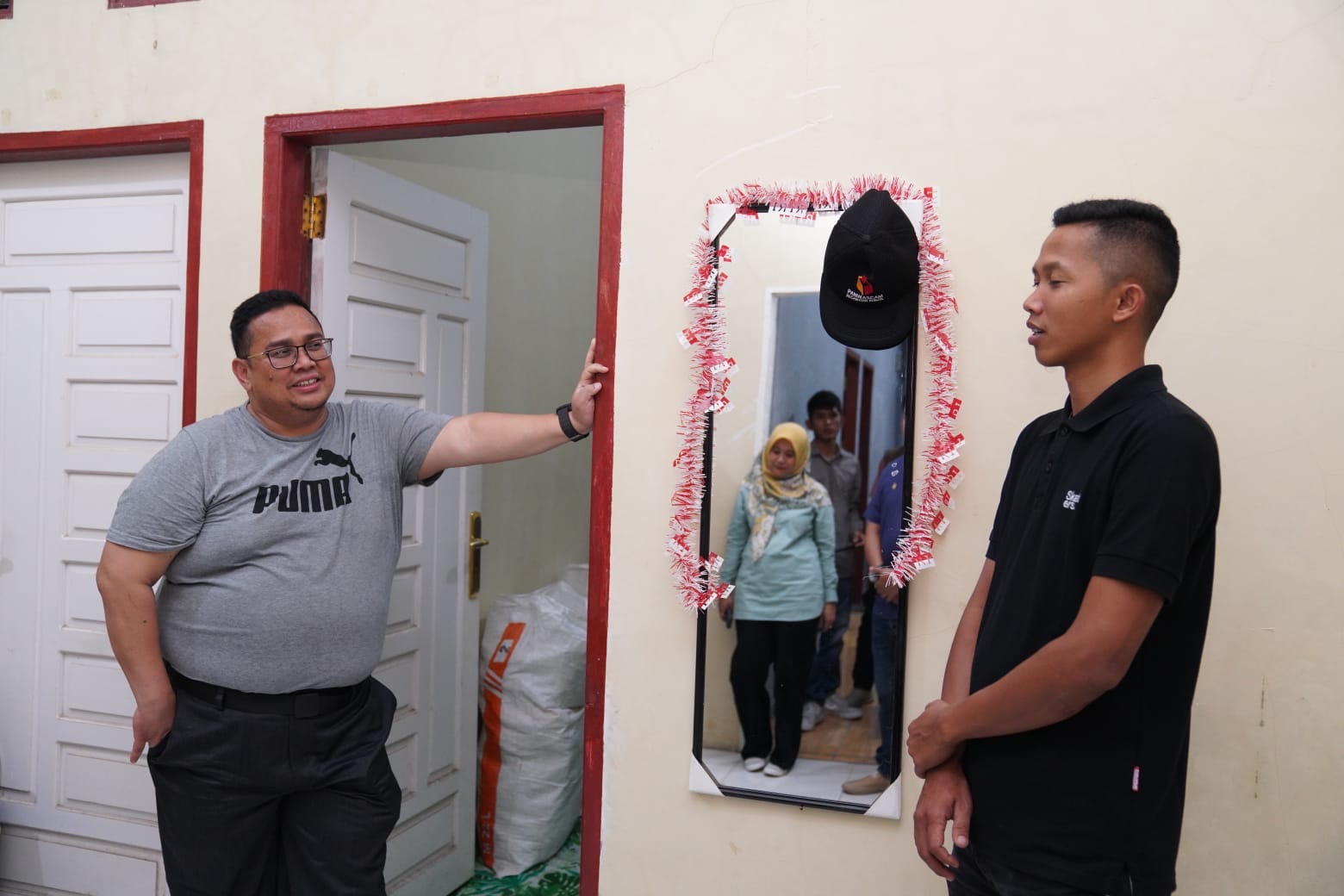 engecekan di TPS 10, Nagari Limo Koto
