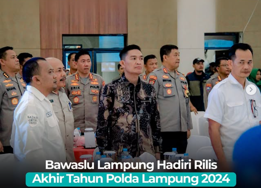 foto bersama pimpinan Polda Lampung