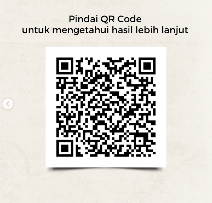 QR Code pengumuman