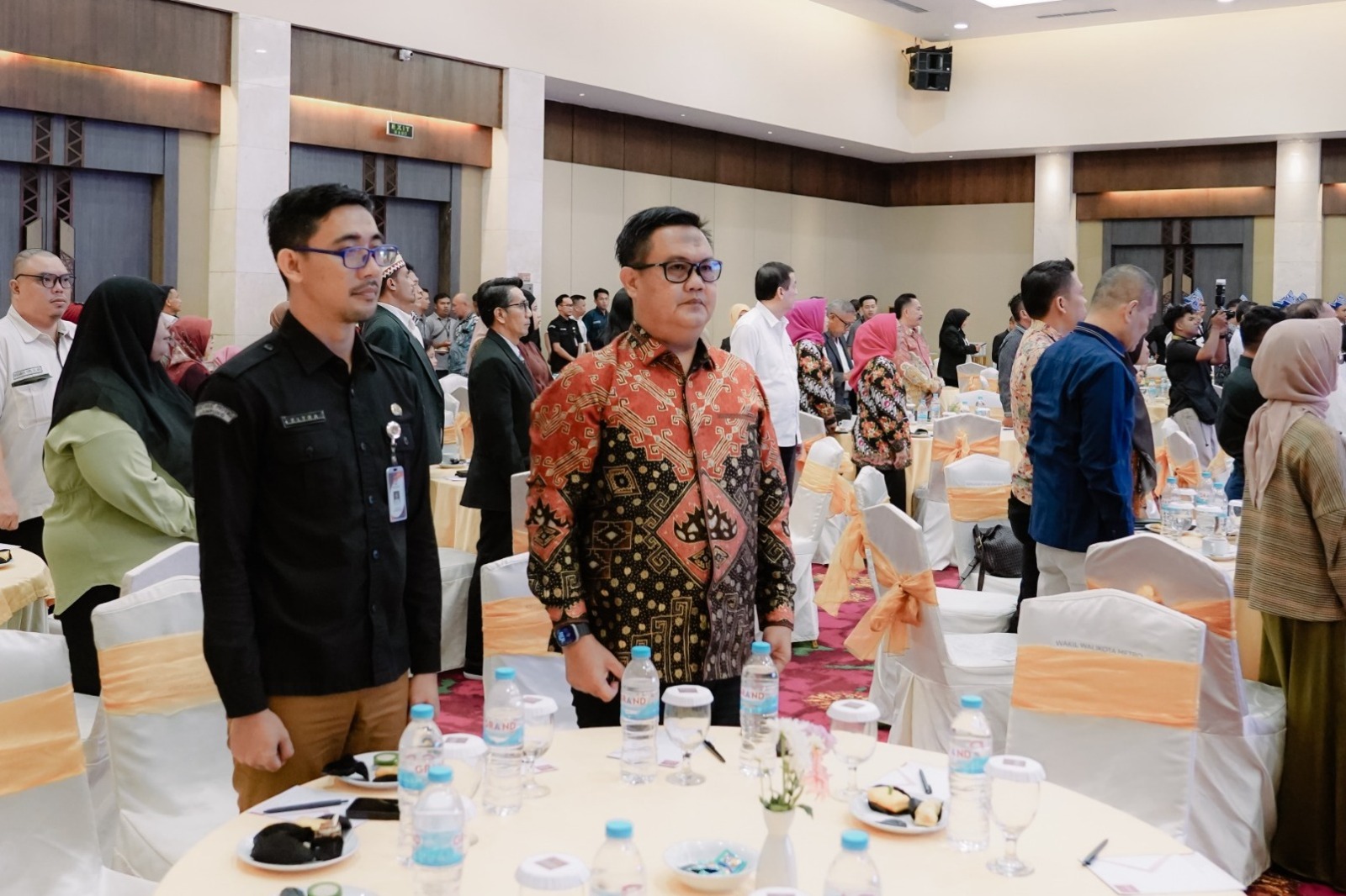 Anggota Bawaslu Provinsi Lampung, Suheri, menghadiri pelantikan Dewan Pimpinan Cabang (DPC) dan Dewan Kehormatan Daerah (DKD) Peradi Suara Advokat Indonesia (SAI) Bandar Lampung periode 2025-2029 yang digelar di Bandar Lampung, Rabu (29/4).