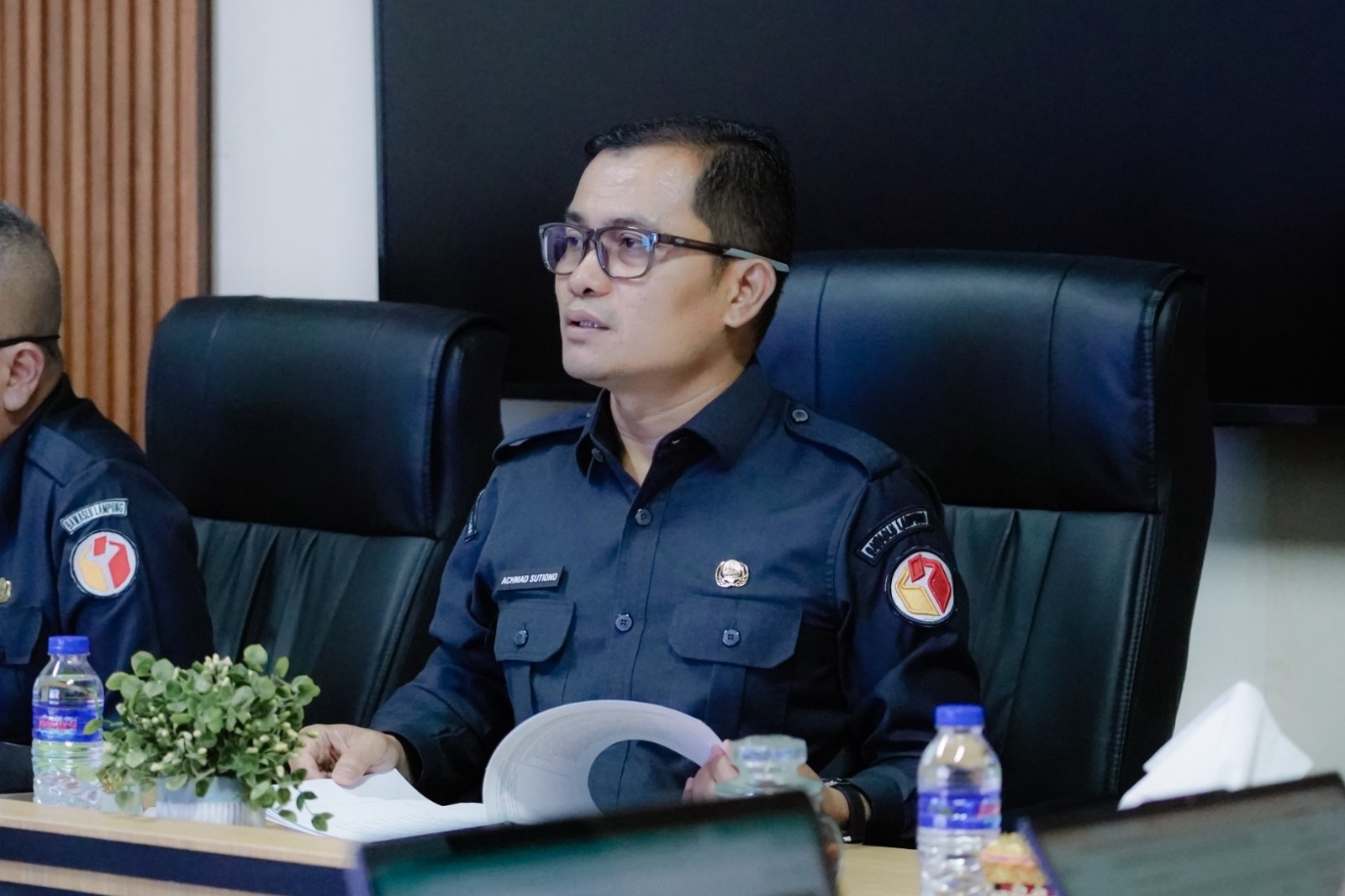 Badan Pengawas Pemilihan Umum (Bawaslu) Provinsi Lampung menggelar Rapat Rutin Jajaran Sekretariat Bawaslu Provinsi Lampung di Kantor Bawaslu Provinsi Lampung pada Senin (11/05).