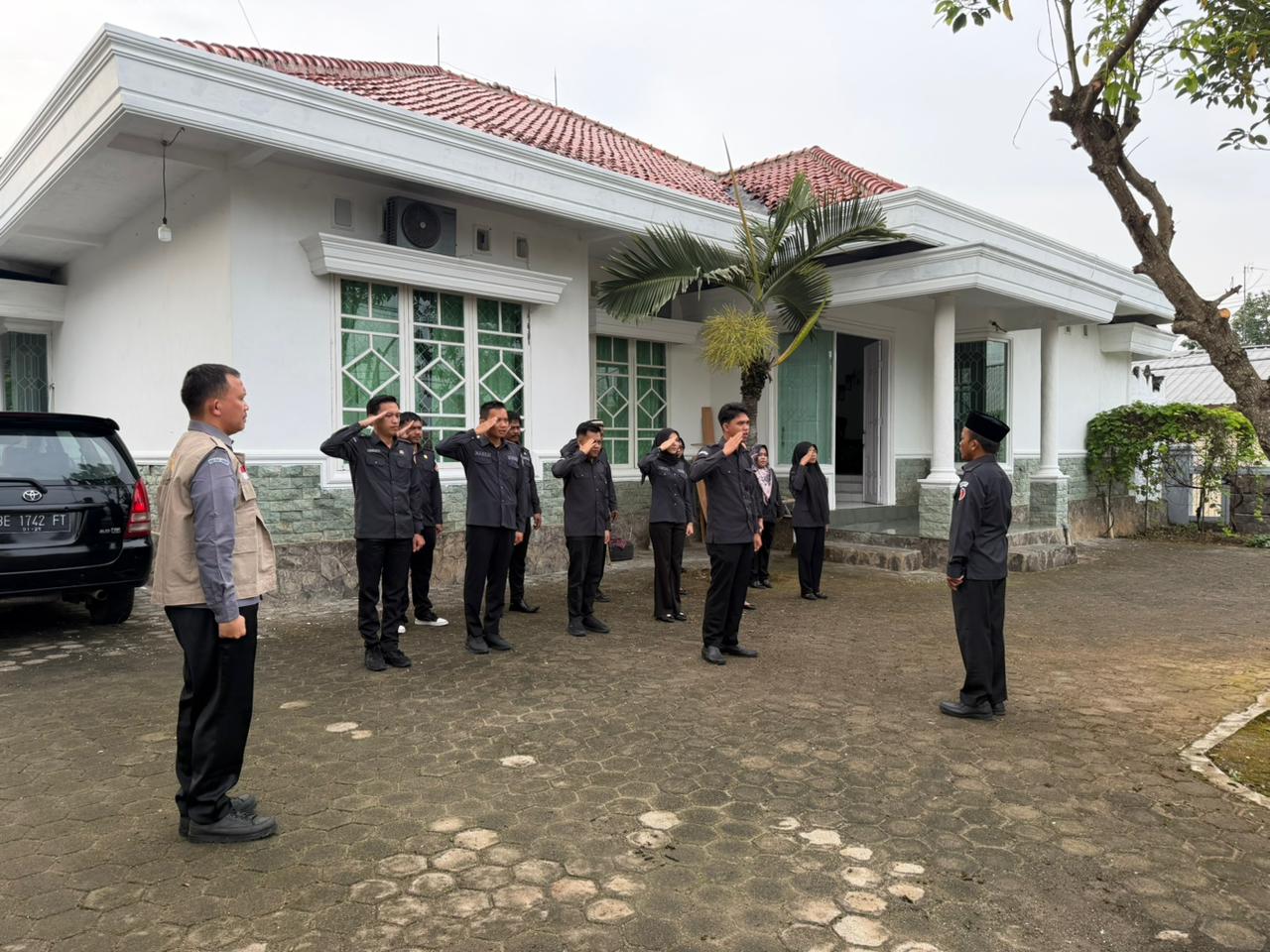 Foto saat giat Apel Rutin Minggua, Senin 4 Mei 2026