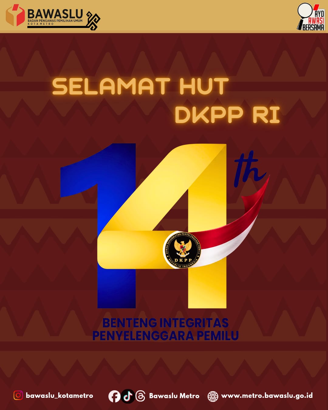Selamat HUT DKPP ke-14 Tahun