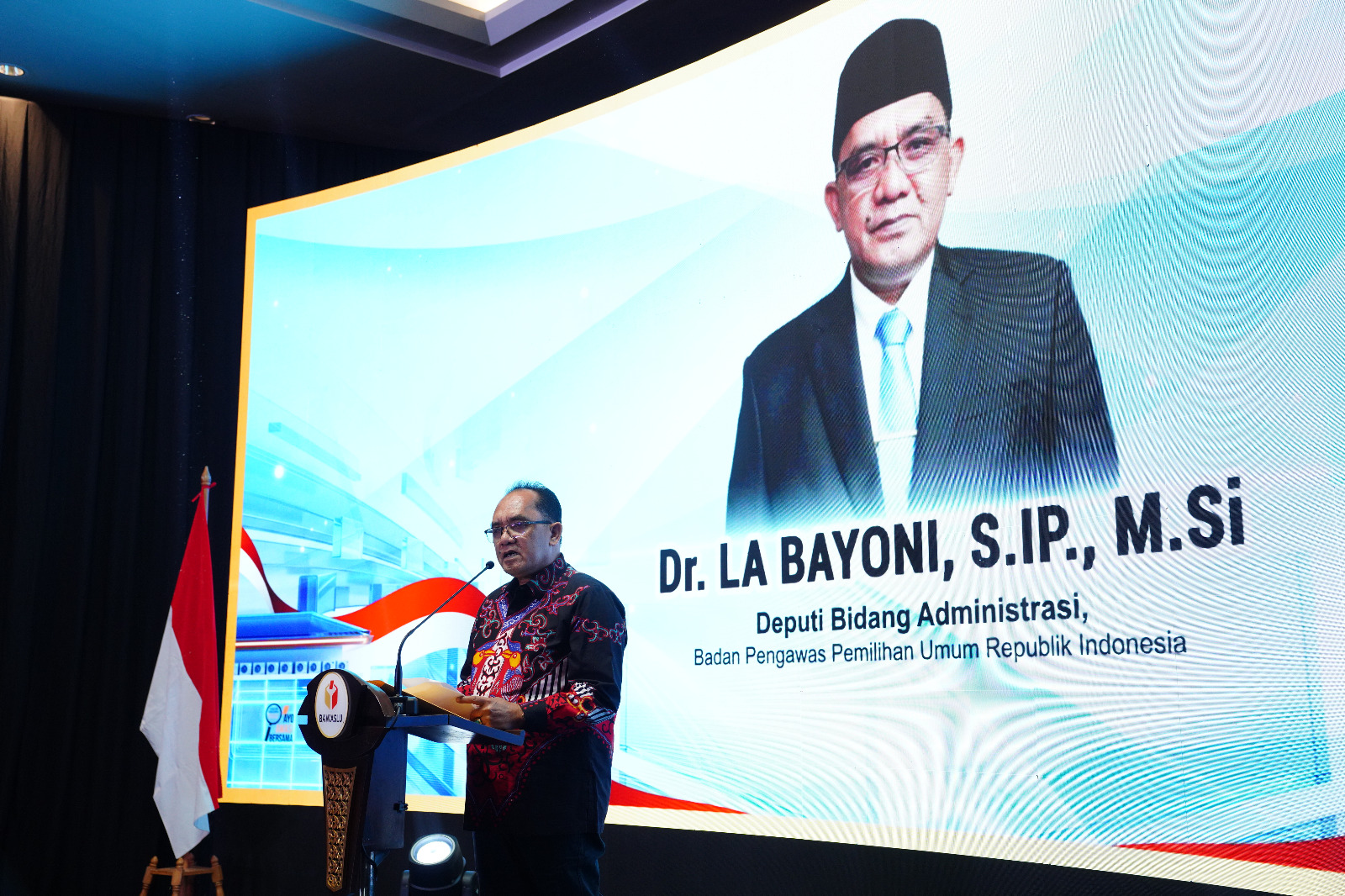 Deputi Bidang Administrasi Bawaslu La Bayoni melaporkan perkembangan pemutakhiran data ASN di seluruh jajaran Bawaslu telah menyentuh angka 99,46 persen
