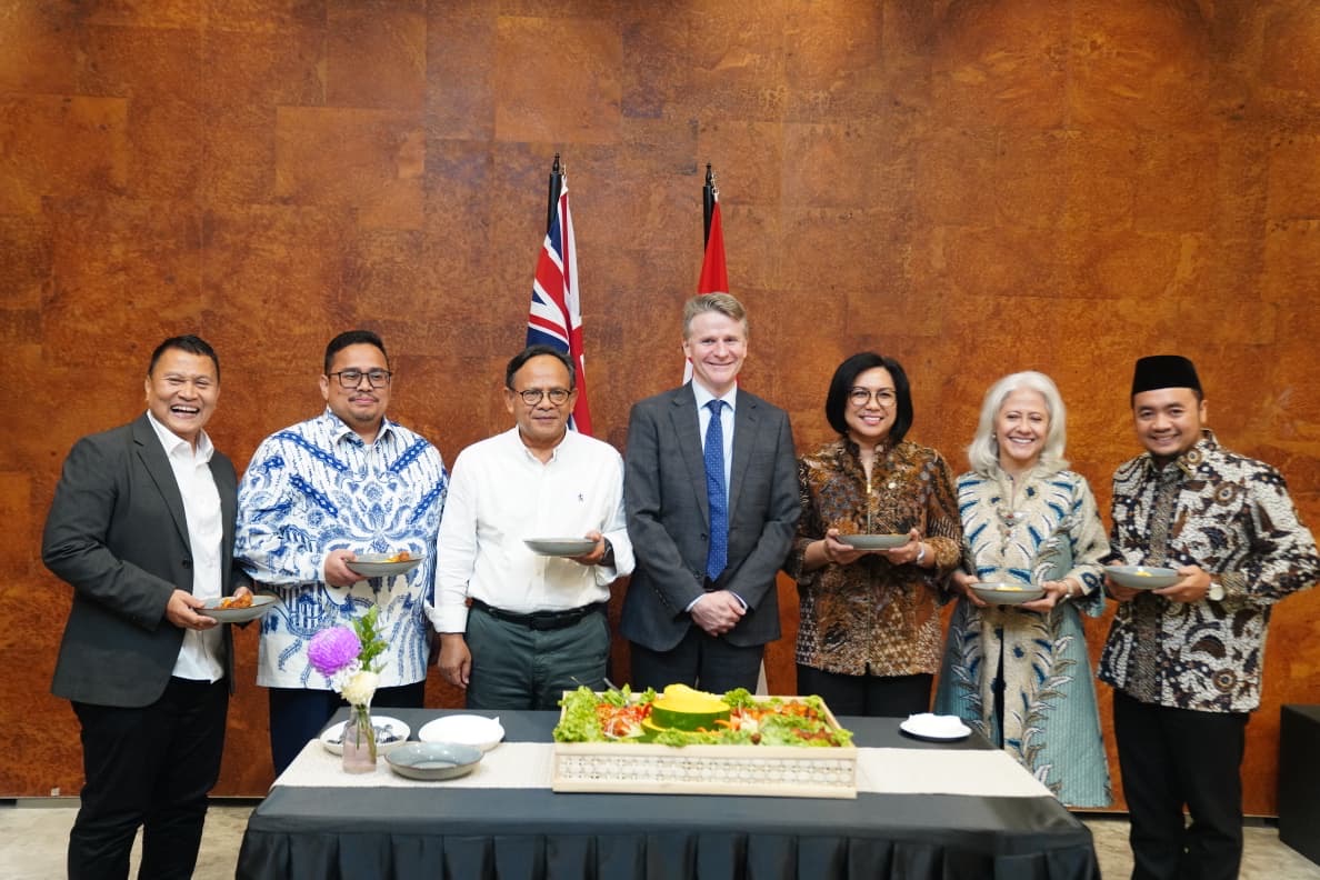 Ketua Bawaslu Rahmat Bagja menghadiri peluncuran resmi program "Partisipasi: Indonesia Democratic Participation Program" di Jakarta, Kamis (20/8/2026).