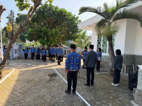 foto saat upacara peringatan Hari Lahir Pancasila 1 Juni 2026