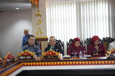 foto saat giat Rapat Paripurna DPRD 9 Juni 2026