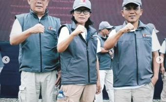 Bawaslu Kota Metro dalam acara Apel Siaga Pengawasan