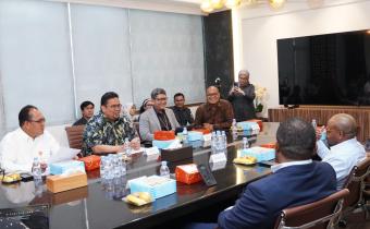 menerima langsung audiensi Dewan Perwakilan Daerah (DPD)