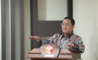 Anggota Bawaslu Puadi dalam forum Jaringan Demokrasi Indonesia