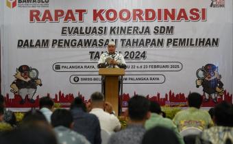 Rapat Koordinasi Evaluasi Kinerja SDM