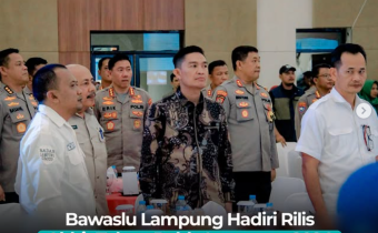 foto bersama pimpinan Polda Lampung