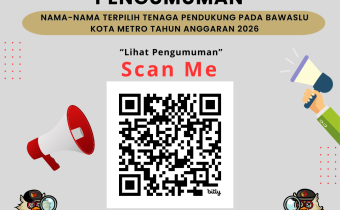 Pengumuman Tenaga Pendukung Terpilih