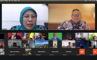Ketua Bawaslu Rahmat Bagja saat menjadi dosen tamu Universitas Muhamadiyah Jakarta (UMJ) via daring, Kamis, (8/12/2026)