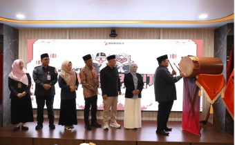 Pembukaan Ngabuburit Pengawasan: Penguatan Spirit Kelembagaan Bawaslu tahun 2026 di Gedung Bawaslu, Jakarta (23/2/2026).
