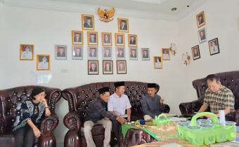 Ketua dan Anggota Bawaslu Kota Metro saat Koordinasi dengan KPU Kota Metro