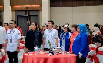 Anggota Bawaslu Provinsi Lampung, Gistiawan, menghadiri kegiatan pengukuhan Pimpinan Wilayah Forum Keluarga Alumni (FOKAL) Ikatan Mahasiswa Muhammadiyah (IMM) Provinsi Lampung yang digelar di Bandar Lampung pada Rabu (15/04).