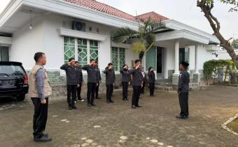 Foto saat giat Apel Rutin Minggua, Senin 4 Mei 2026