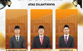Selamat dan Sukses Pelantikan Kasubbag Bawaslu Kota Metro.