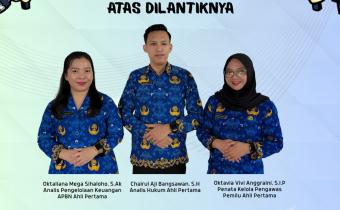 Selamat dan Sukses Pelantikan PNS di Lingkungan Bawaslu.
