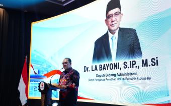 Deputi Bidang Administrasi Bawaslu La Bayoni melaporkan perkembangan pemutakhiran data ASN di seluruh jajaran Bawaslu telah menyentuh angka 99,46 persen