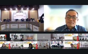 Bawaslu Provinsi Lampung resmi membuka kegiatan Orientasi Pegawai Pemerintah dengan Perjanjian Kerja (PPPK) Bawaslu se-Provinsi Lampung Tahun 2026 yang dilaksanakan secara daring melalui Zoom Meeting pada Selasa (28/07).